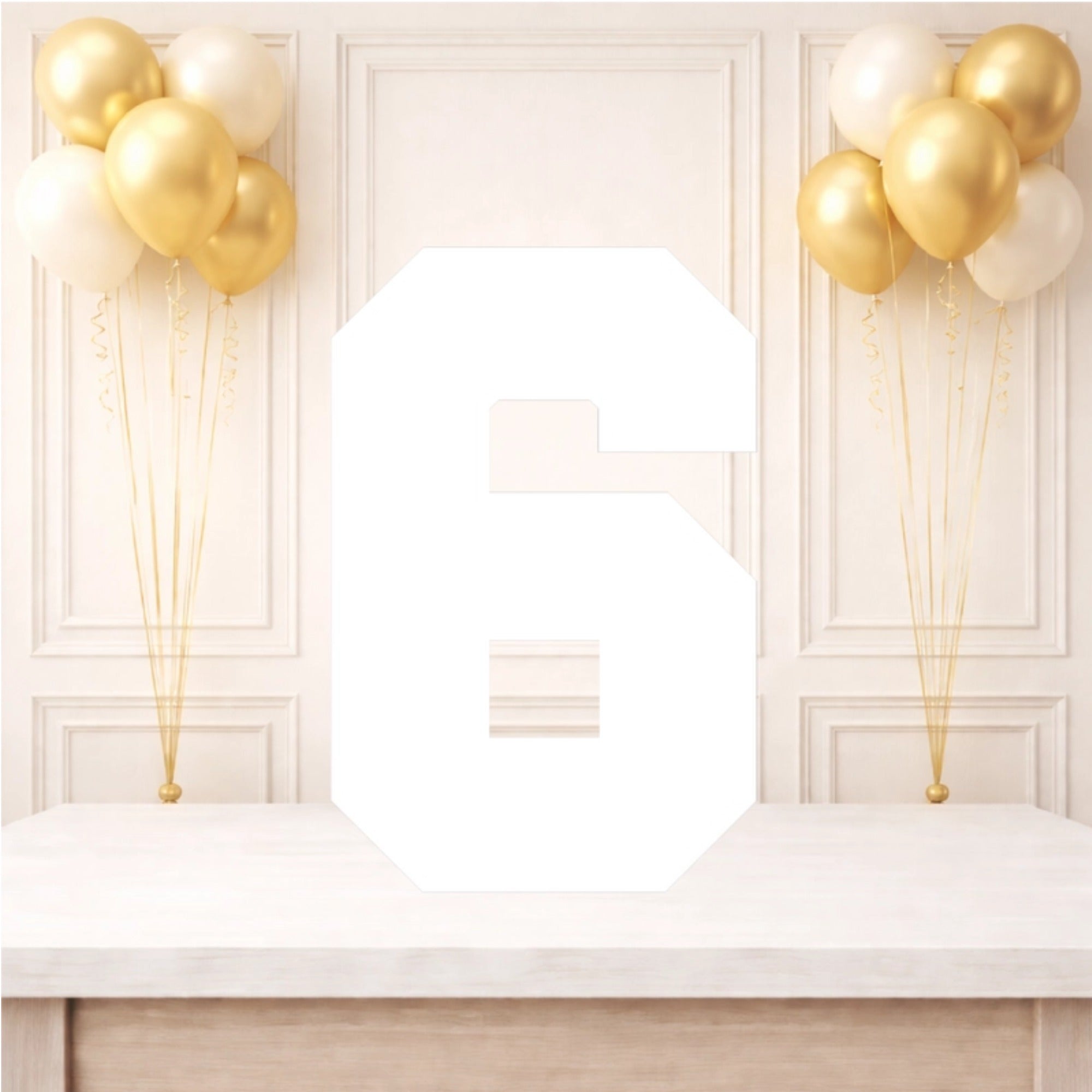 Personalised 6th Birthday Photo Collage Board