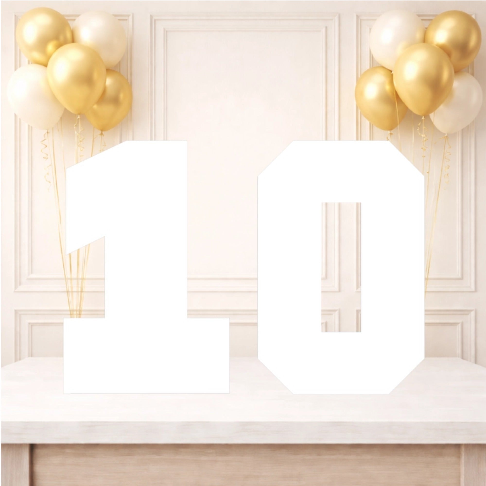 Personalised 10th Birthday Photo Collage Board