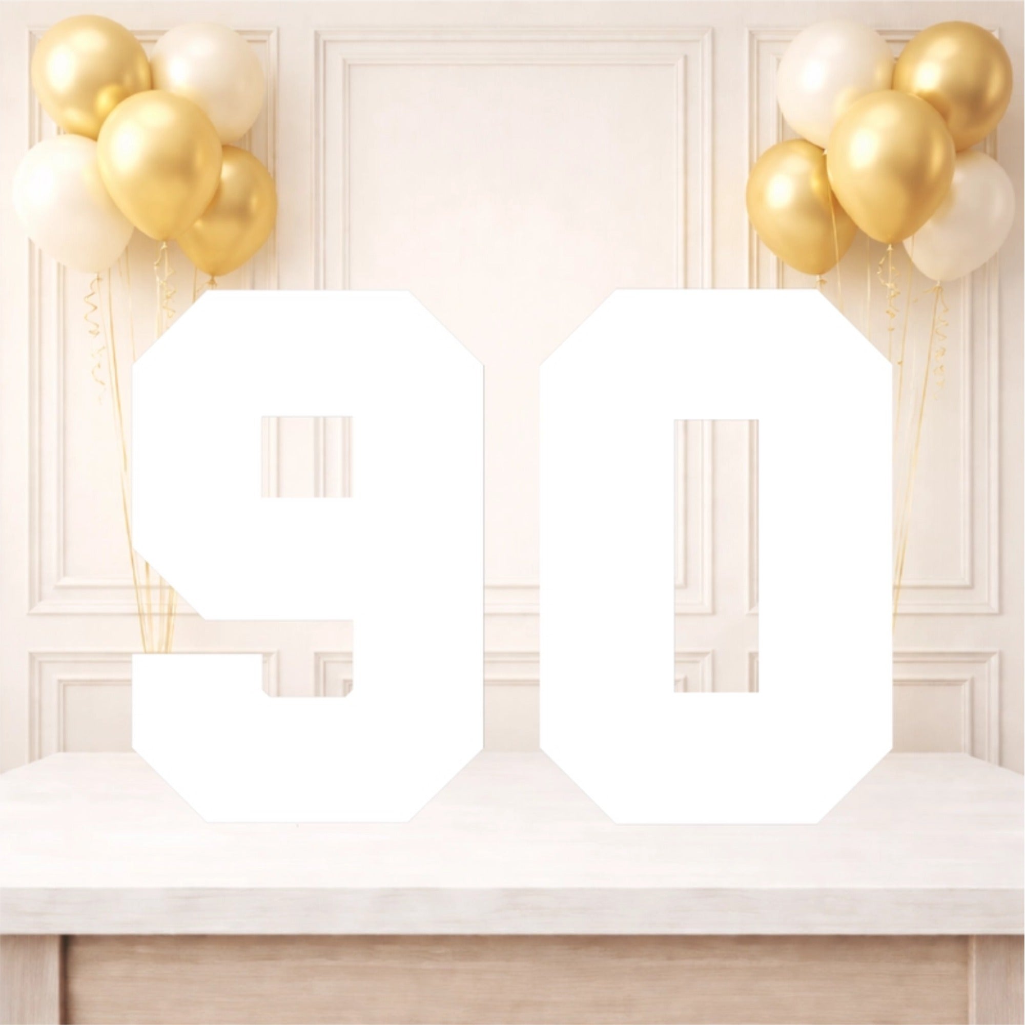 Personalised 90th Birthday Photo Collage Board