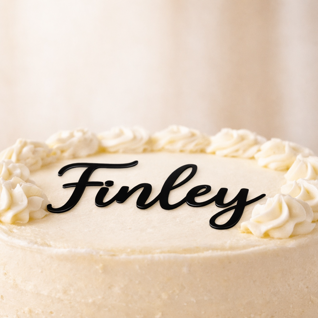 Name Cake Charm