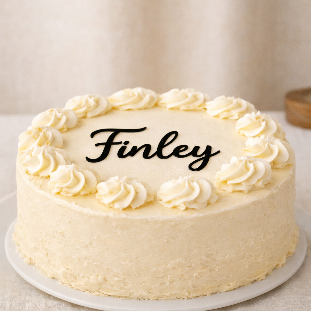Name Cake Charm