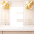 Plain Letter E Board DIY