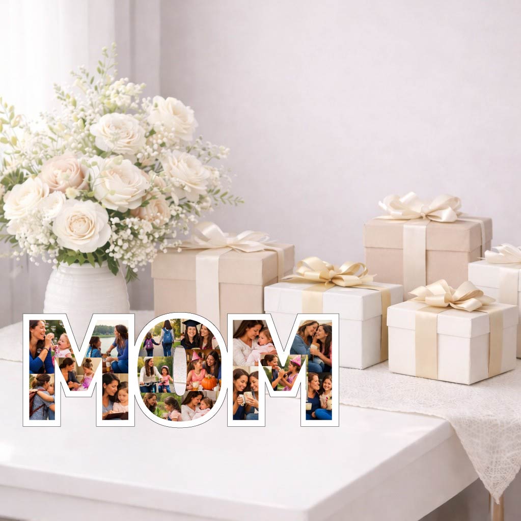 Personalised Mom Photo Collage Board