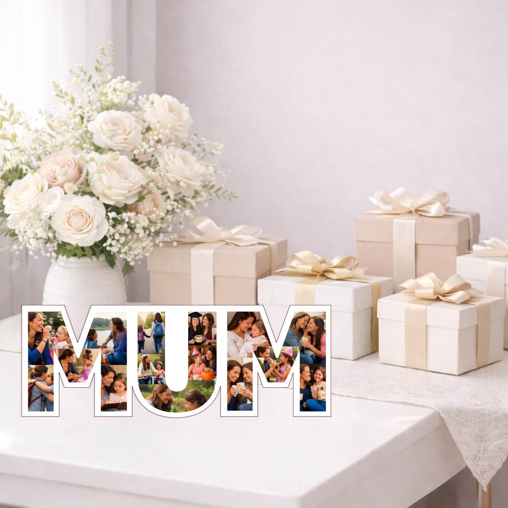 Personalised Mum Photo Collage Board