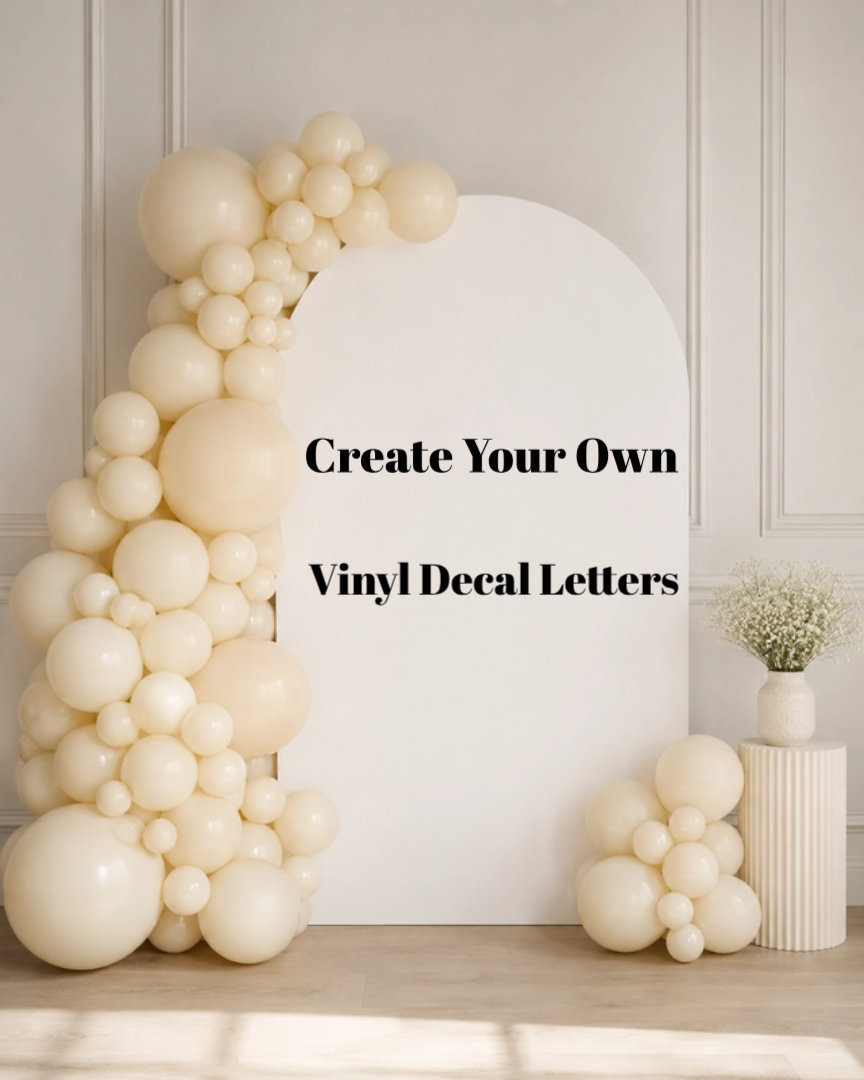 Custom Sail Board Vinyl Decal (2 lines) | Personalised Arch Board Lettering | Choose Your Own Font (Copy)