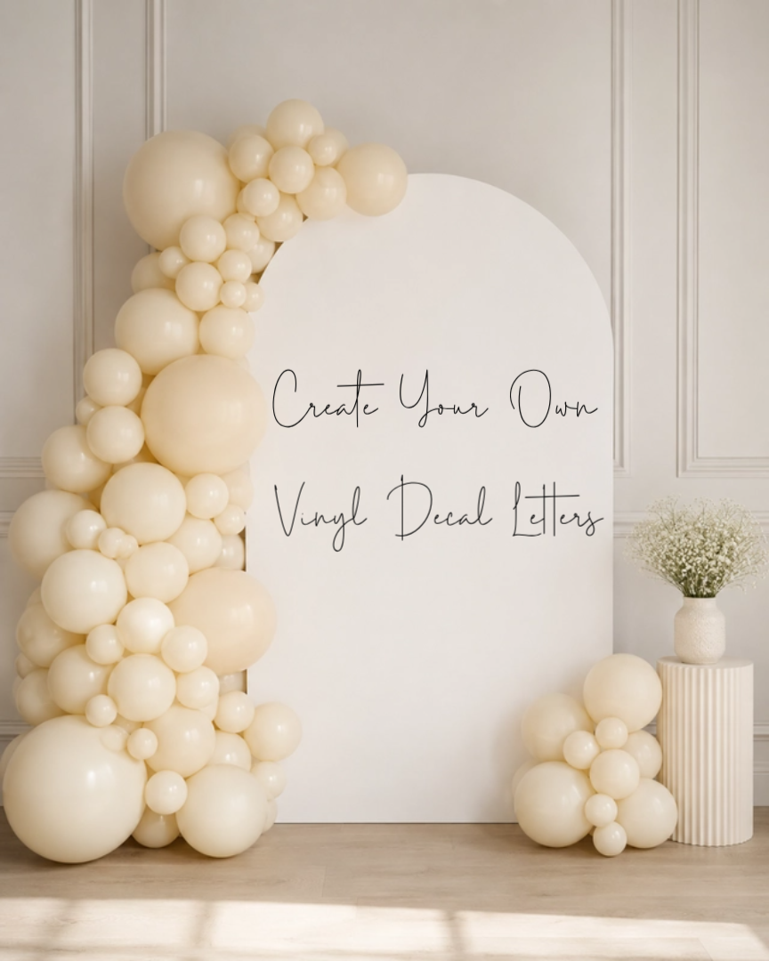 Custom Sail Board Vinyl Decal (2 lines) | Personalised Arch Board Lettering | Choose Your Own Font (Copy)