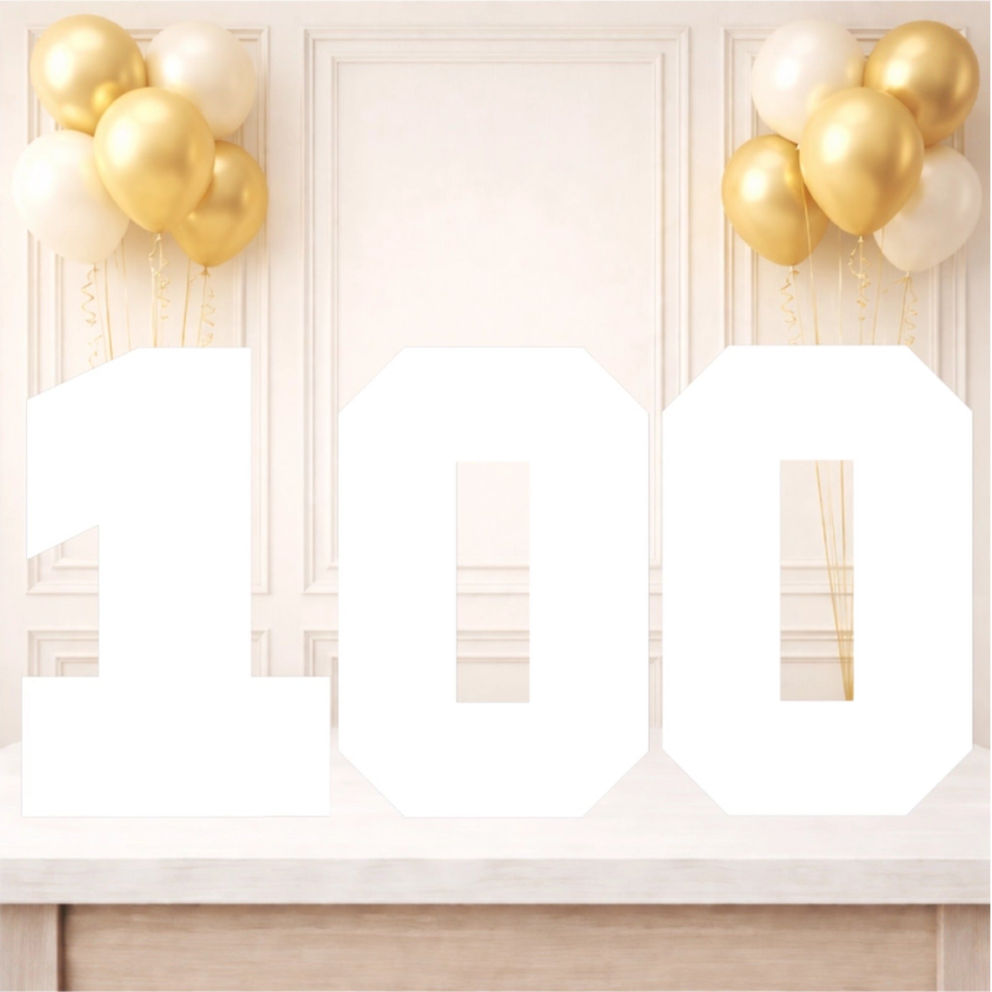 Personalised 100th Birthday Photo Collage Board