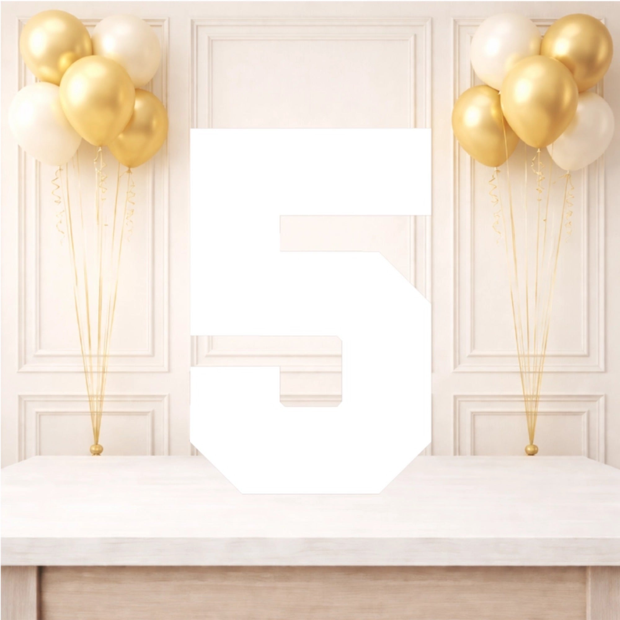 Personalised 5th Birthday Photo Collage Board