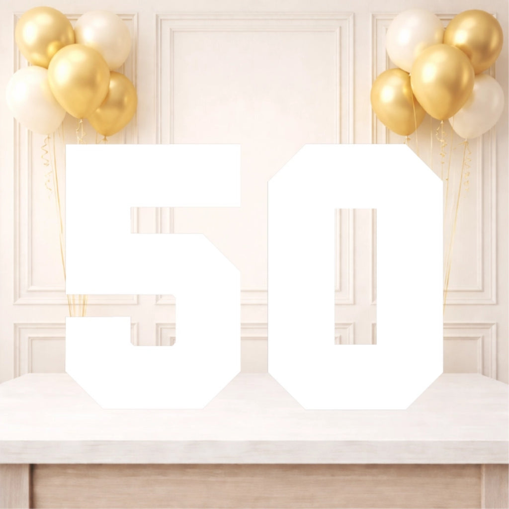 Personalised 50th Birthday Photo Collage Board